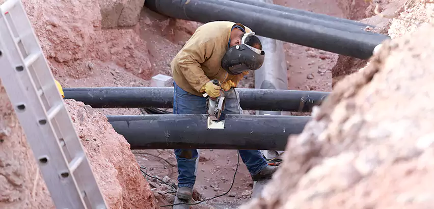 Water Line Replacement in Elmwood Park